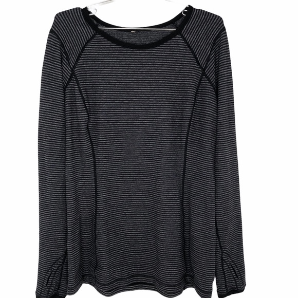 Lululemon Run Top Turn Around Long Sleeve Shirt 12